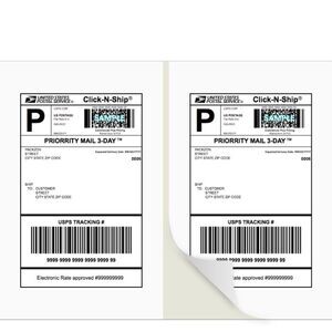 Shipping labels for shows bundle
